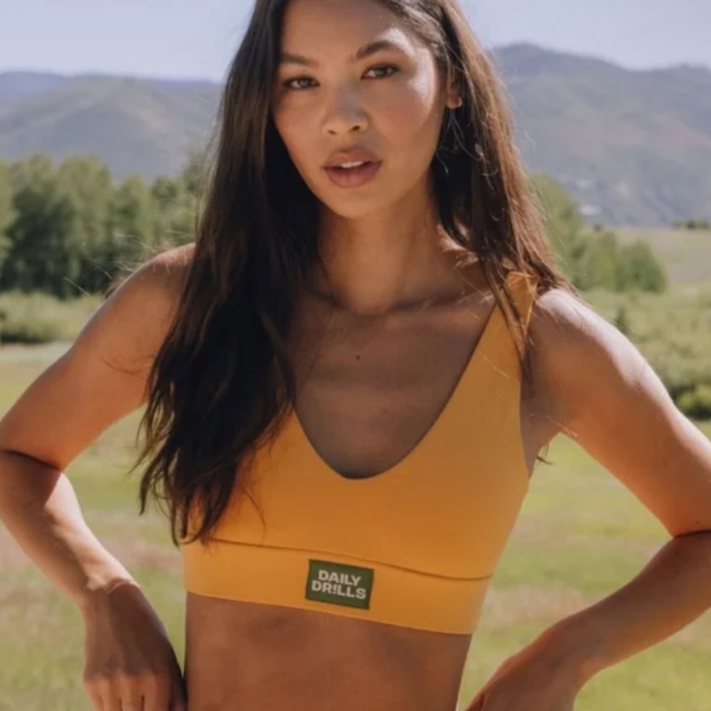 Daily Drills HoneyGold Sports Bra